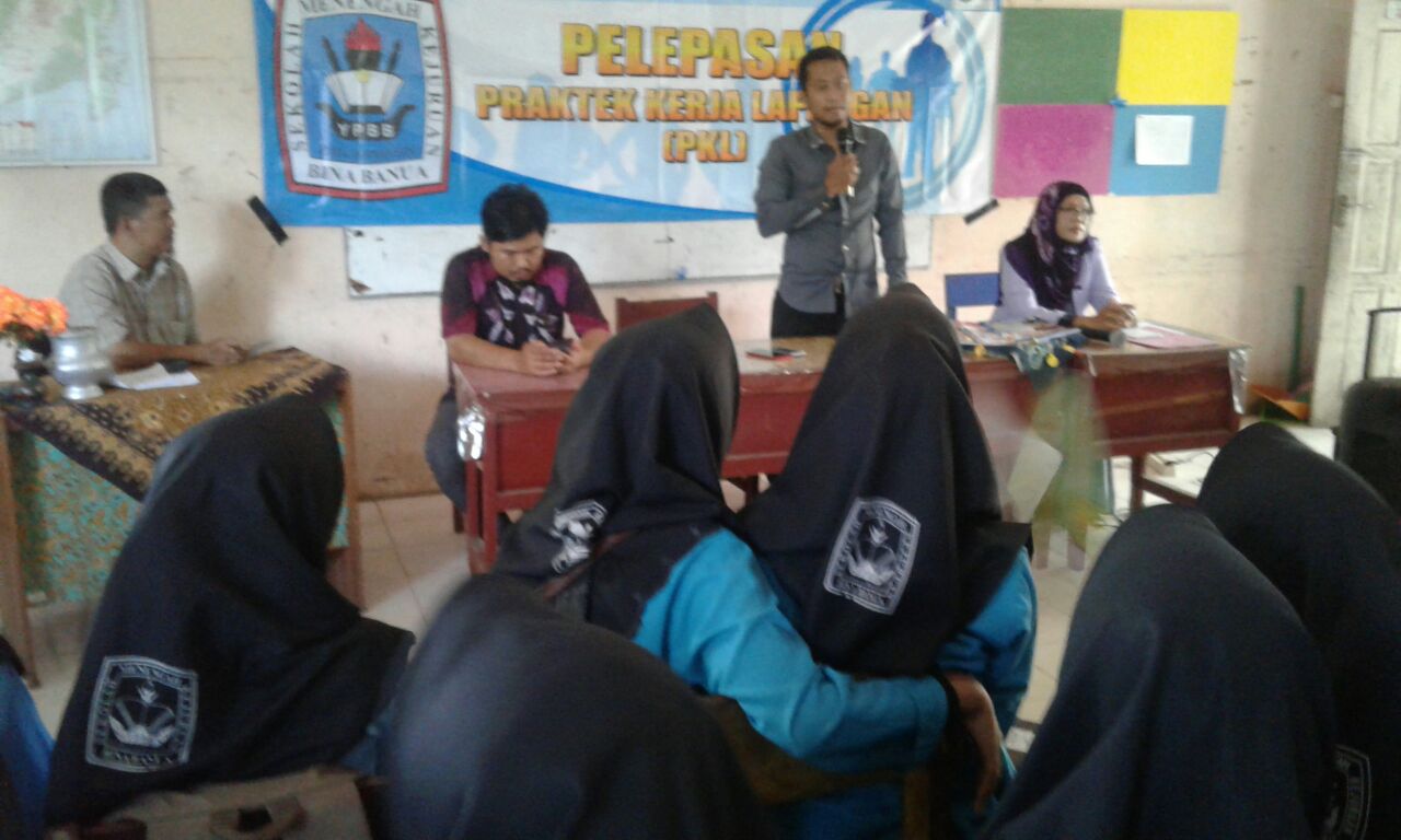 Pelepasan PKL Non-Teknik SMK Bina Banua Banjarmasin