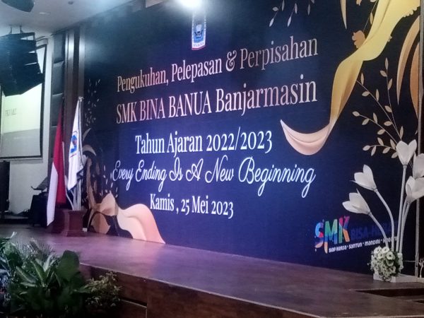 Perpisahan Dan Pengukuhan Kelas XII SMK Bina Banua Banjarmasin Tahun 2023