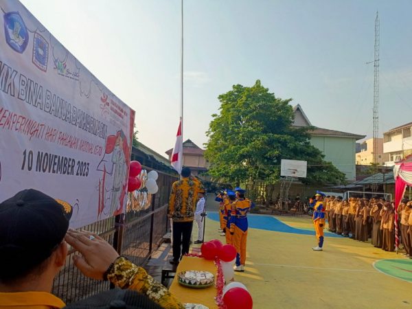 Peringatan Hari Pahlawan Tahun 2023 Di SMK Bina Banua Banjarmasin