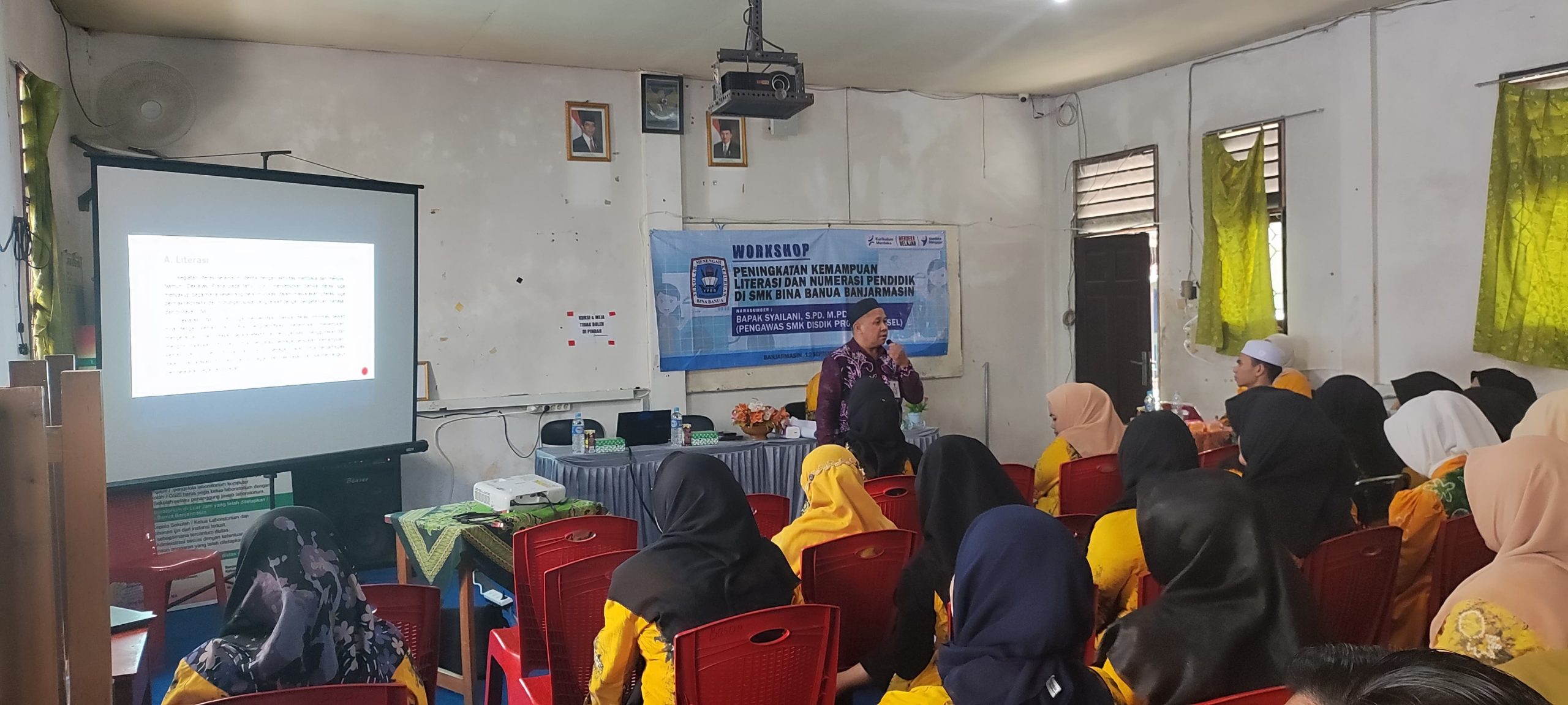 Pelaksanaan Workshop Peningkatan Kemampuan Literasi dan Numerasi Pendidik