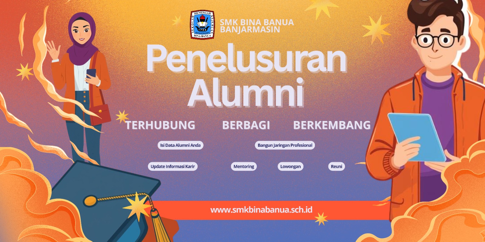 Penelusuran Alumni SMK Bina Banua Banjarmasin